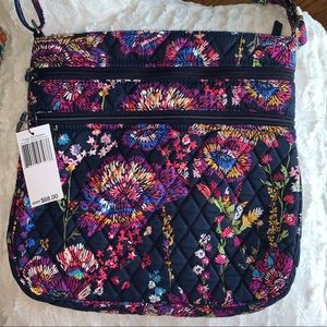 Vera Bradley Triple Zip Hipster NWT